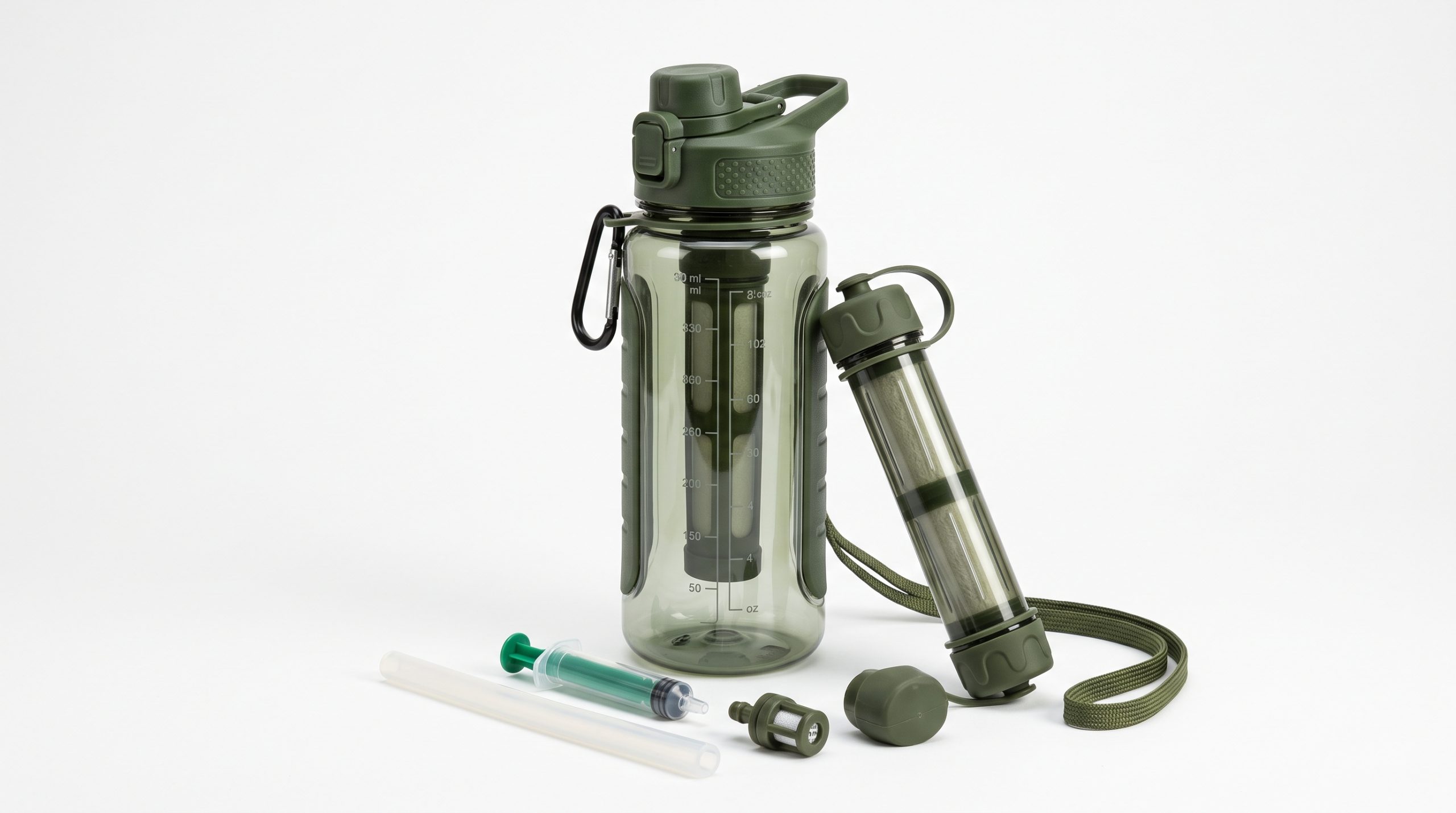 Portable Emergency Water Filter Straw